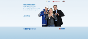 RWE Praeventionskampagne des BGM: Intranet