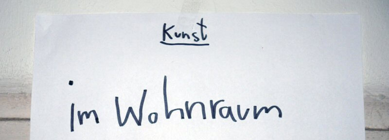 Kunst im Wohnraum