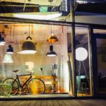 Leuchten im Lichtland-Schaufenster