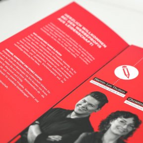 Folder „Werbeprofis aus Leidenschaft“