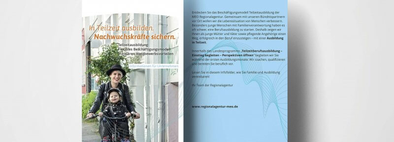 Infofolder der Regionalagentur MEO
