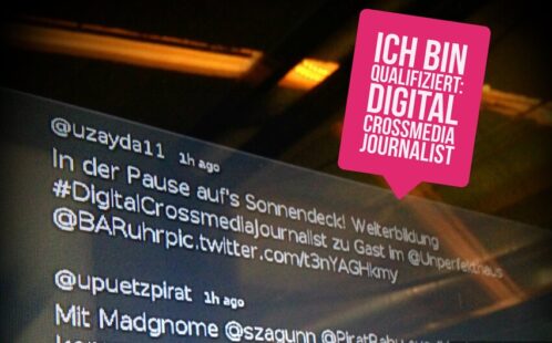 Ich bin qualifiziert: Digital-Crossmedia-Journalist*in